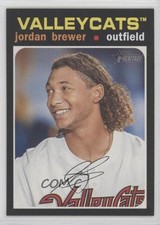 2020 Topps Heritage Minor League Edition Jordan Brewer #152 g6p