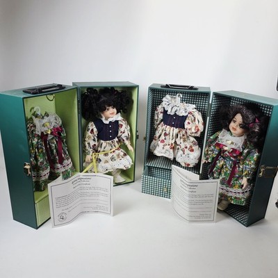 2x Lasting Impressions Companion Collection, Heritage Mint Ltd, Porzellanpuppe
