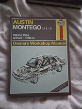 Haynes Manual Austin Montego Hardback