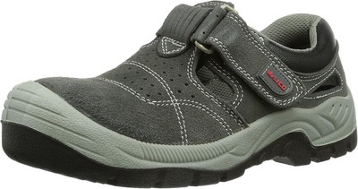 Lico Herren Safety Sicherheitsschuhe Halbschuhe, Grau, 39 EUR