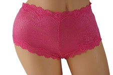 .VTG VICTORIA'S SECRET LACE BOY SHORT PANTY L