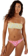 Women's Low-Rise Bikini Bottom Stretch Swimwear, Quick-Dry, UPF 50 Sun Pro...