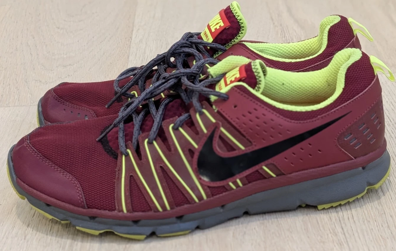 Nike Flex Trail 2 Red Neon 2013 Size 12 616511-600