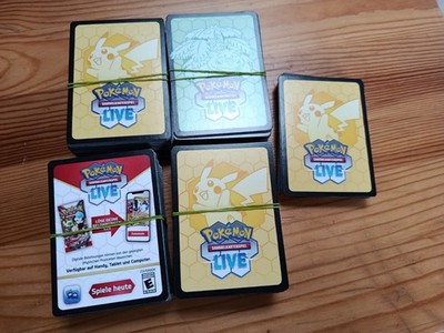 Pokemon Code Karten 450 Stück TCG Live Online Codes Deutsch NEU