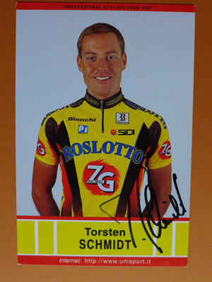 Autogrammkarte Torsten Schmid Team Team ZG Roslotto
