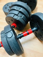 29kg Adjustable Dumbbell Set, good condition, barely used.