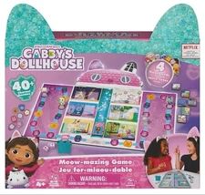 Gabby's Dollhouse Meow - Mazing Board Game Purrfect Playset Spin Master Games