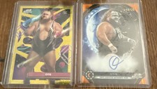 2026 Topps Cosmic Chrome WWE Otis  Orange Equinox SP Auto 10/25  & Gold 14/50