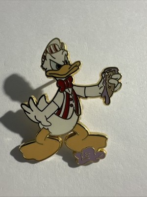 Disney DSF Pin Trader Delight PTD Donald Duck with Ice Cream Soda Jerk Pin LE C9