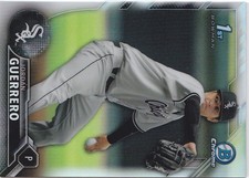 2016 Jordan Guerrero Bowman Chrome Refractor    RC 7/499    #BCP41 (A4008)