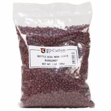 Bottle Seal Wax Beads, Burgundy