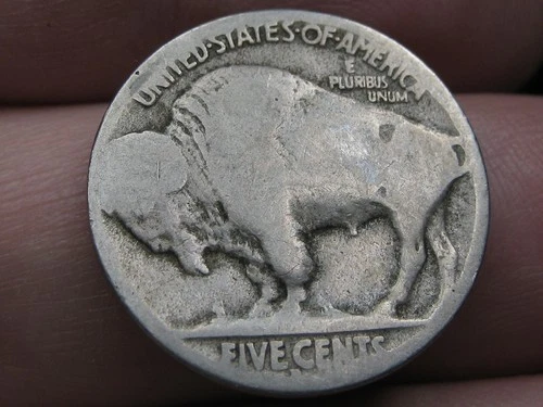 1913 D Buffalo Nickel-Denver, Good Reverse Details- T2, Type 2, Var 2, Variety 2