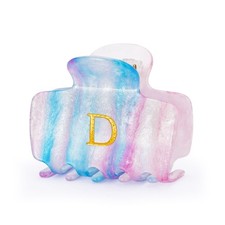 Fycert Gifts for Women Teen Girls,Small Initial Hair Clips - Lavender,D  Per...
