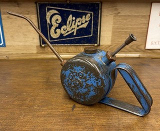 Rare Vintage Corona Garantie Oil Can Oiler Collectors