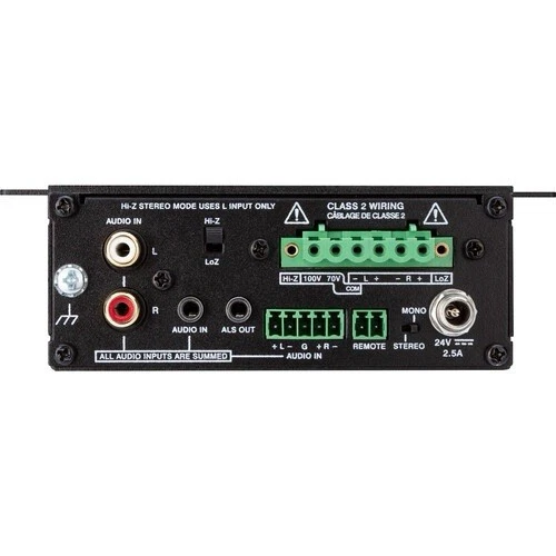 Amplificador Crestron AMP-X50MP Serie X Presentación Medios 50W Foto 3 de 4