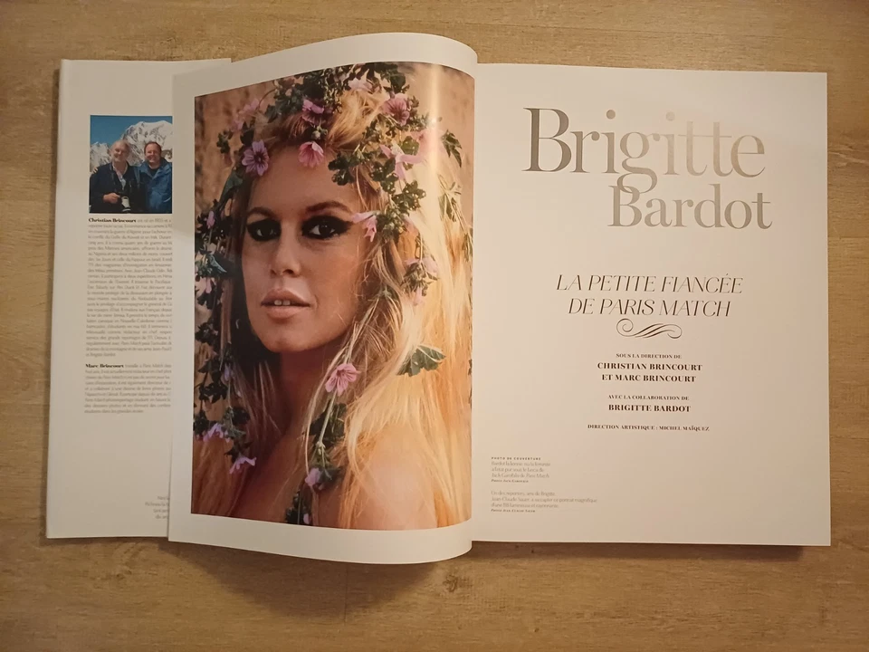 Livre Brigitte Bardot La Petite Fiancée De Paris Match - Photo 3/4