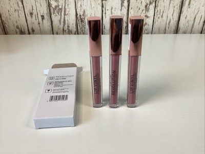 Lot of 3 Revolution Lip Vinyl Intense Shine Lip Gloss - BALLERINA - NIB
