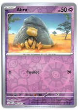 Abra 063/165 SV: Scarlet & Violet 151 Reverse Holofoil EN Pokemon NM