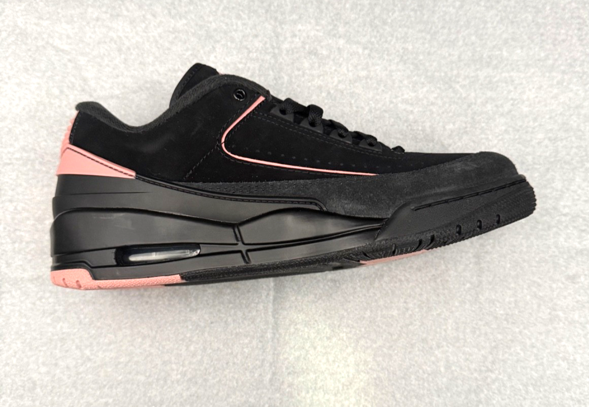Air Jordan 2/3 Black/Rustic Pink Mens Retro Basketball Shoes Size 14 FD0383 003 Jordan 2/3 Black Rust Pink for Sale | Authenticity  main image 4