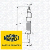 Magneti Marelli 062900142304 GlüHkerze FüR Nissan