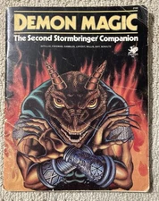 DEMON MAGIC-THE SECOND STORMBRINGER COMPANION; Chaosium #2103, 1985 - RPG BOOK