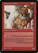 LP U - Dwarven Miner: The List