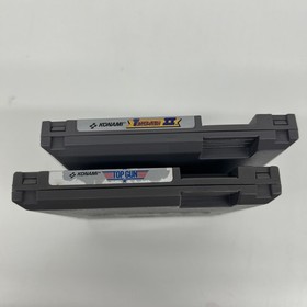 Top Gun And Track&field 2 For The NES. Both Tested And Working