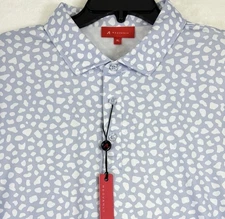 New Redvanly Golf Polo XL Men’s Blue Chatillon Short Sleeve Shirt NWT