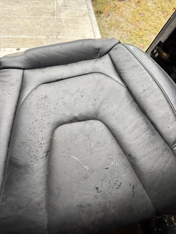 Ford Edge 2016-2024 asiento trasero inferior cuero funda de cojín OEM BALCK_PE Foto 4 de 4