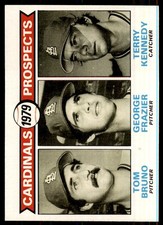 1979 NM-MT Cardinals Prospects - Tom Bruno/George Frazier/Terry Kennedy Rookie