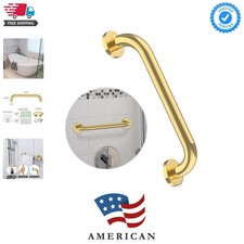 12 Inch Stainless Steel Shower Grab Bar, Gold Shower Handle, Bathroom Balance...