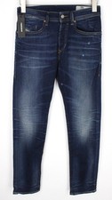DIESEL Buster 069AH Men's Jeans W27/L30 Boys Blue Tapered Stretch Cotton Denim *