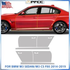 For BMW M3 Sedan CS F80 2014-2019 Doors Precut Paint Protection Film Clear PPF