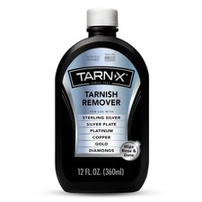Tarn-X Tarnish Remover, 12 oz. Bottle, Platinum, Copper, Gold, Diamond, Silve...