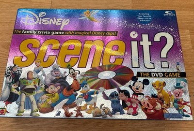 Disney s Scene It? The DVD Game . Complete Set. 2004.