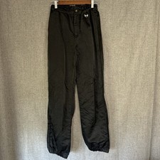Vintage Nils Pants Womens Size 10Black Ski Snow Pants Lined Lightweight USA Made