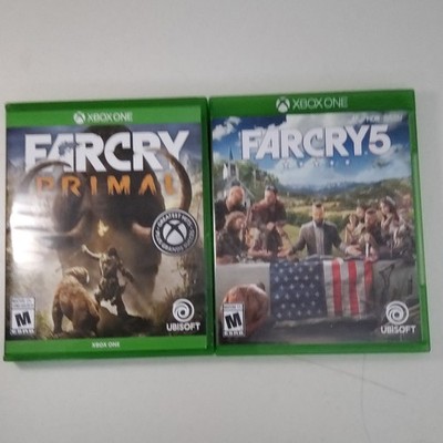 Far Cry Primal + Far Cry 5 Xbox One Bundle CIB TESTED