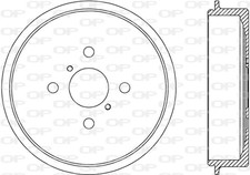 Tambour de frein Daihatsu CHARADE