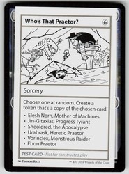 Who's That Praetor? Mystery Booster 2 Playtest Card
