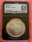 1880-S $1 Morgan Silver Dollar NGC Cert MS65 NGCX 9.5 VaultBox