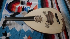 Professional Turkish Concert D Oud 58.5cm (Purpleheart/Spruce Top/Turkish Holes)