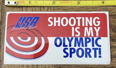 #ad #ad USA Shooting Team Shooting Is My Olympic Sport Hunting Sticker $129.88