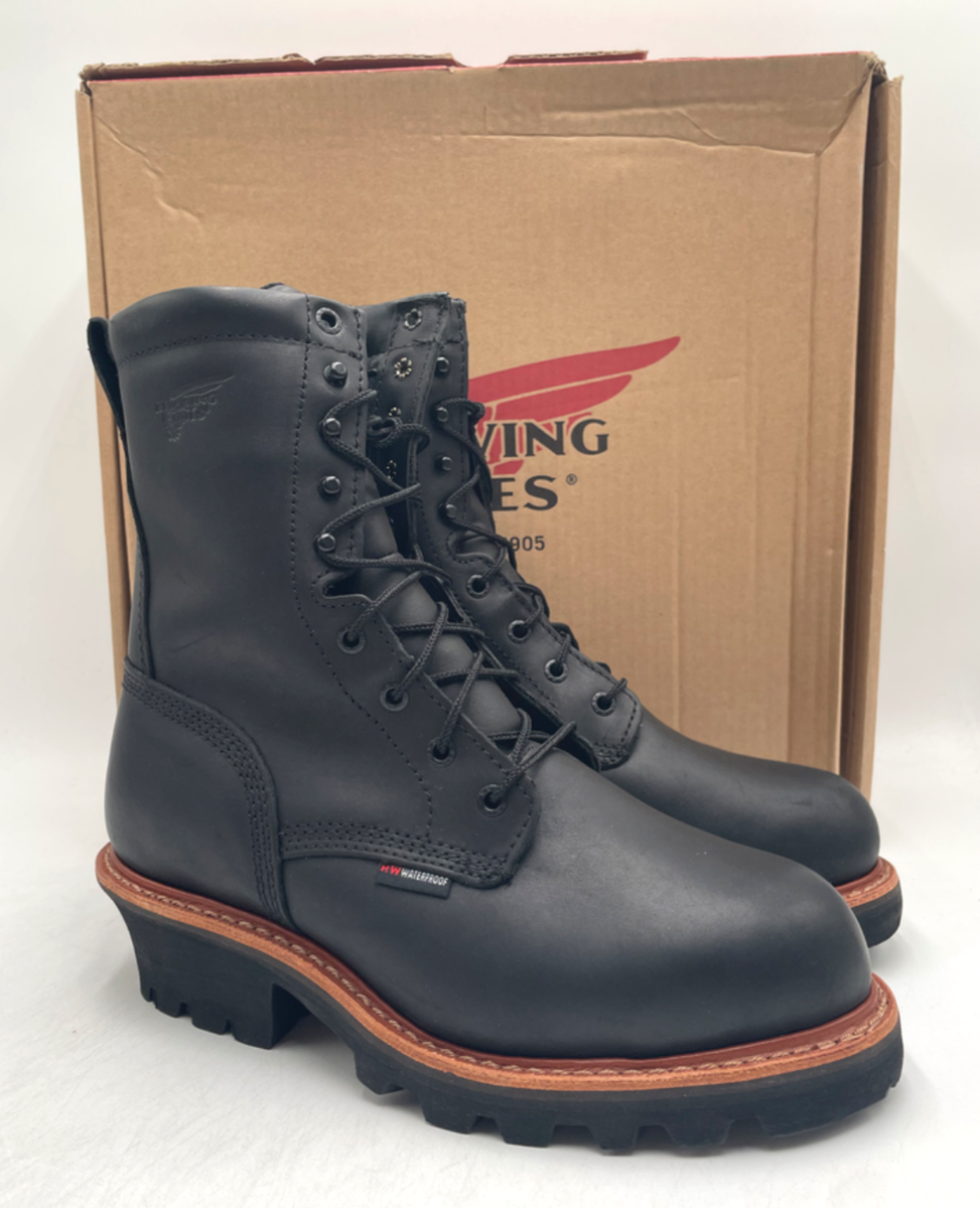 Red Wing Shoes LOGGERMAX 4416 Men's NEW Steel-Toe Boot Black