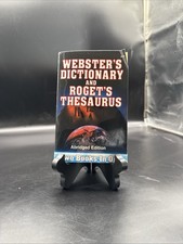 Websters Dictionary & Rogets Thesaurus Abridg...
