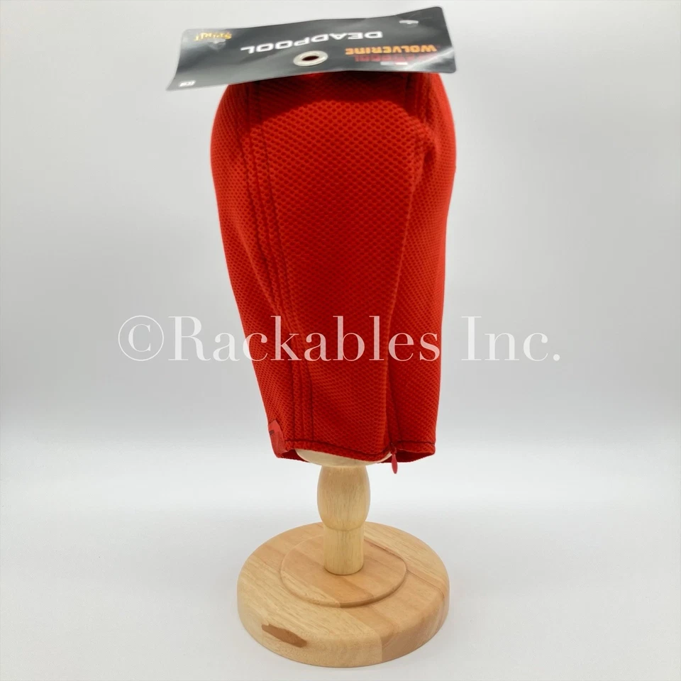 01751726 Spirit Halloween Deadpool & Wolverine Adult Deadpool Deluxe Mesh Mask - Image 3 of 4