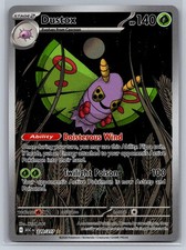 Dustox 220/217 Illustration Rare Ascended Heroes Pokemon Holo Near Mint