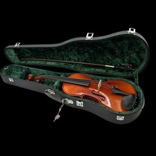 Japanese Vintage Violin Suzuki No. 280 Size 4/4 1980 Hard Case with Bow