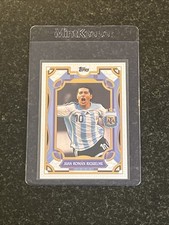 Juan Roman Riquelme Tango Insert Topps Argentina Team Set 2024-25 No.30