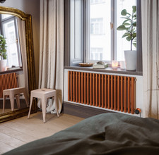 *OVERSTOCK* Electric Radiator TERMA Rolo Room E, Copper 580hx 1195w Wi-Fi, 1.0kw