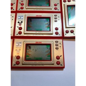 NINTENDO GAME AND & WATCH Mickey Mouse 1981 Wide Screen Set of 10 consoles